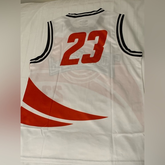 Tune Squad Basketball Red, White, Blue Large Jersey 23 - Picture 2 of 3